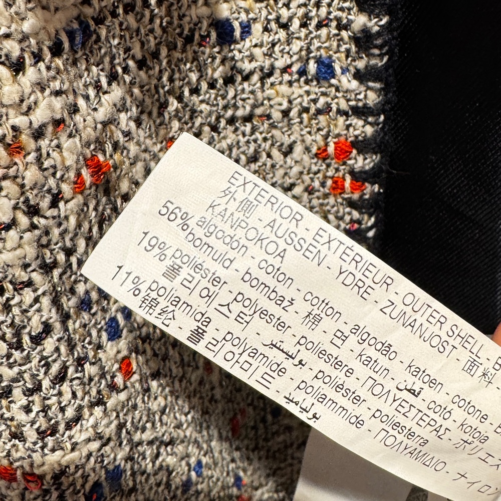 Zara Basic Collection Tweed Long Jacket - image 5